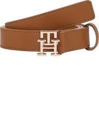 rotbrauner Ledergürtel von Tommy Hilfiger
