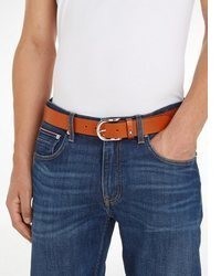 rotbrauner Ledergürtel von Tommy Hilfiger