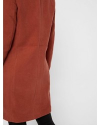rotbrauner Mantel von Vero Moda