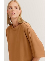 rotbrauner Oversize Pullover von Bugatti