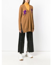 rotbrauner Oversize Pullover von N°21