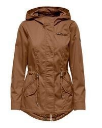 rotbrauner Parka von Only