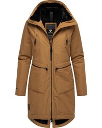 rotbrauner Parka von Ragwear