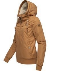rotbrauner Parka von Ragwear
