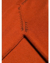 rotbrauner Pullover mit einem Rundhalsausschnitt von Marni