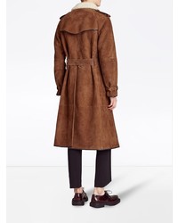 rotbrauner Trenchcoat von Burberry