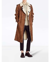 rotbrauner Trenchcoat von Burberry