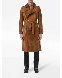 rotbrauner Trenchcoat von Burberry