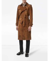 rotbrauner Trenchcoat von Burberry