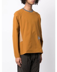 rotbraunes Langarmshirt von And Wander