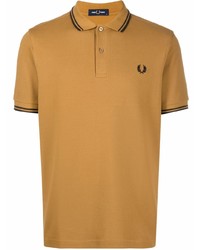 rotbraunes Polohemd von Fred Perry