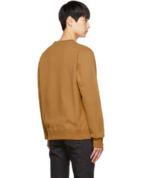 rotbraunes Sweatshirt von Naked & Famous Denim