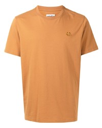 rotbraunes T-Shirt mit einem Rundhalsausschnitt von Kenzo
