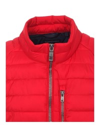 rote ärmellose Jacke von Casamoda