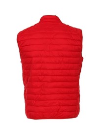 rote ärmellose Jacke von Casamoda