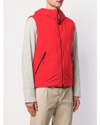 rote ärmellose Jacke von CP Company