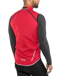 rote ärmellose Jacke von GORE® Wear