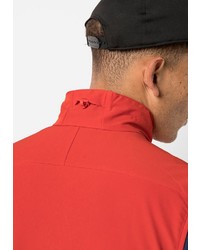 rote ärmellose Jacke von Jack Wolfskin