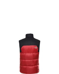 rote ärmellose Jacke von The North Face