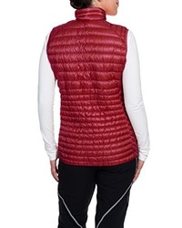 rote ärmellose Jacke von Vaude