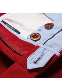rote Anzughose aus Cord von Polo Ralph Lauren