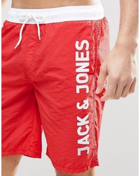 rote Badeshorts von Jack and Jones