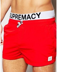 rote Badeshorts von Supremacy