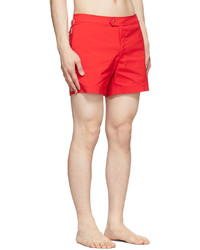 rote Badeshorts von Tom Ford