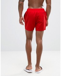 rote Badeshorts von Asos