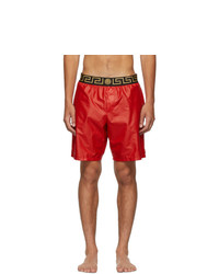 rote Badeshorts von Versace Underwear