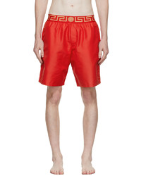 rote Badeshorts von Versace Underwear