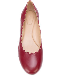 rote Ballerinas von Chloé