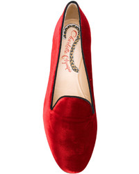 rote Ballerinas von Charlotte Olympia