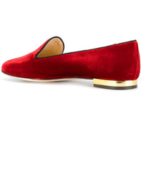 rote Ballerinas von Charlotte Olympia