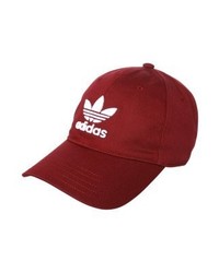 rote Baseballkappe von adidas