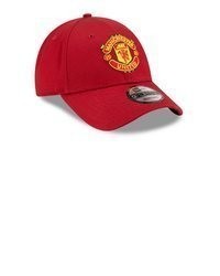 rote Baseballkappe von New Era