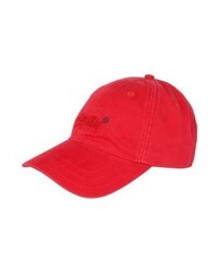 rote Baseballkappe von Superdry