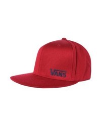 rote Baseballkappe von Vans