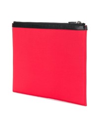 rote bedruckte Clutch Handtasche von Kenzo