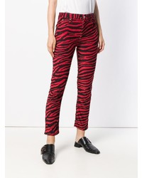 rote bedruckte Jeans von Isabel Marant Etoile