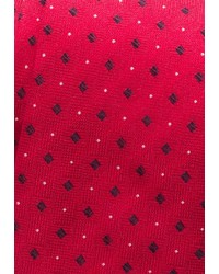 rote bedruckte Krawatte von Eterna