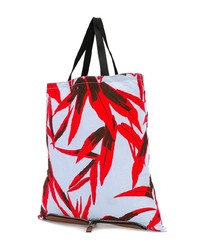 rote bedruckte Shopper Tasche von Marni