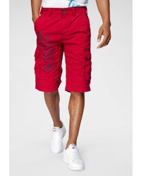 rote bedruckte Shorts von Camp David