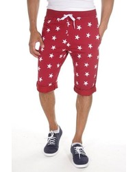 rote bedruckte Shorts von FIOCEO