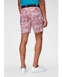 rote bedruckte Shorts von Izod