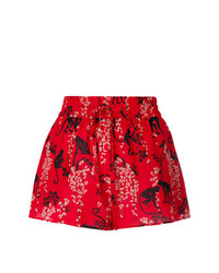 rote bedruckte Shorts von RED Valentino