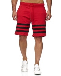 rote bedruckte Shorts von Redbridge