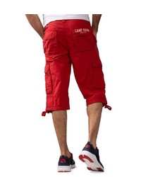 rote bedruckte Sportshorts von Camp David