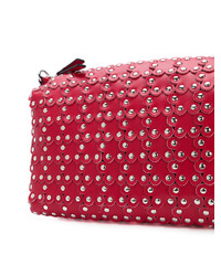 rote beschlagene Leder Umhängetasche von RED Valentino