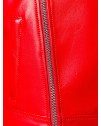 rote Bikerjacke von Dsquared2